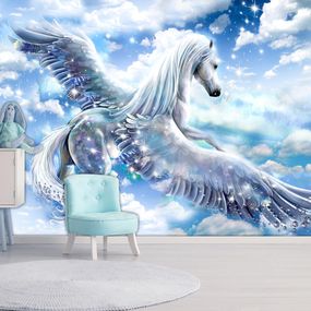 Samolepiaca tapeta okrídlený kôň - Pegasus - 294x210