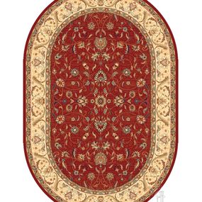 Kusový koberec Omega Aries Rubin Ovál 170x235 ovál cm