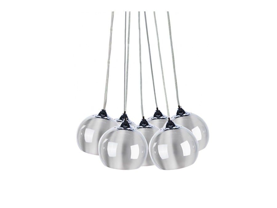 Moderné svietidlo AZZARDO GULIA 7 pendant chrome  AZ0877