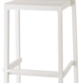 SCAB - Barová stolička KATE nízka - biela