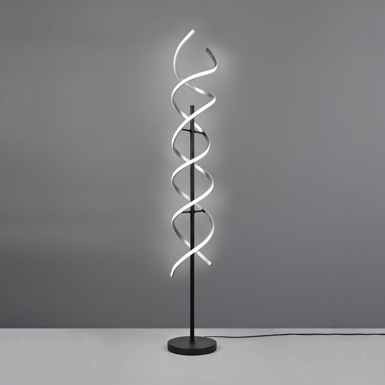 Trio Lighting LED lampa Sequence, stmievateľná, CCT, hliník, Obývacia izba / jedáleň, hliník, 32W, K: 150cm