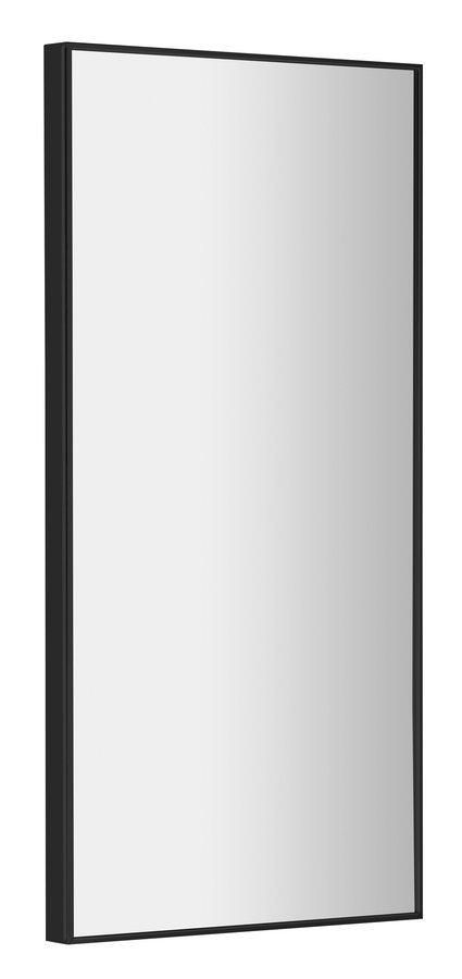 SAPHO - AROWANA zrkadlo v ráme 350x900mm, čierna mat AWB3590