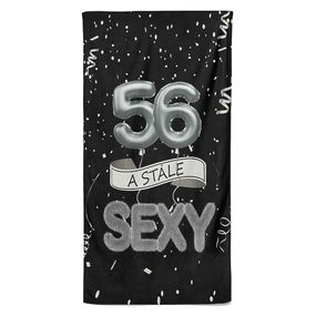 Osuška Stále sexy – čierna (vek: 56)