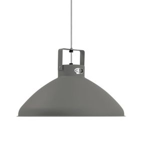 Jieldé Beaumont B360 závesná lampa sivá matná, Obývacia izba / jedáleň, hliník, E27, 100W, K: 28cm