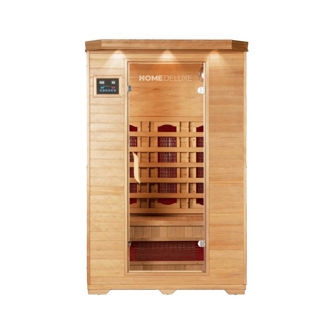 Infrasauna Home Deluxe Redsun M s plne spektrálnymi žiaričmi