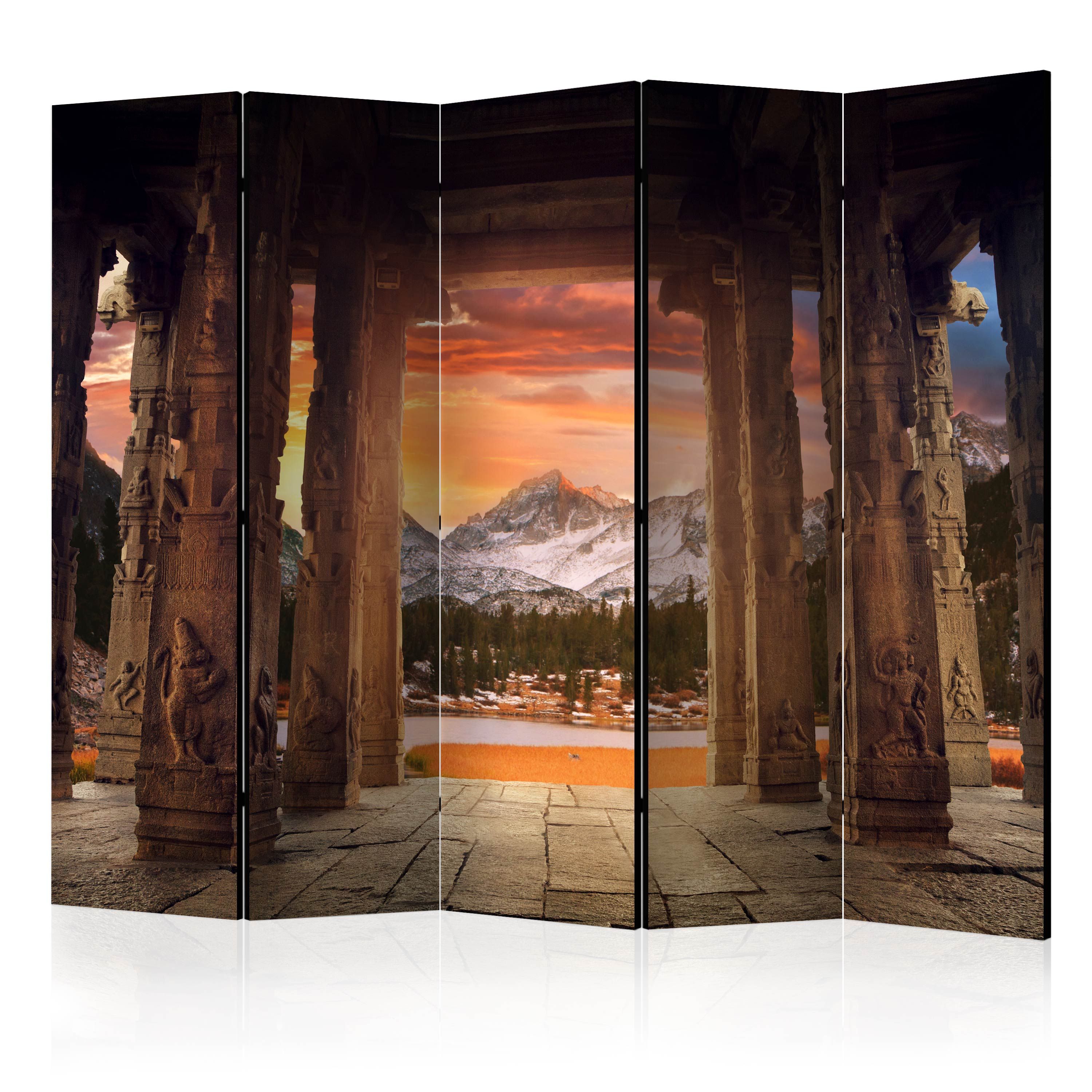 Artgeist Paraván - Trail of Rocky Temples II [Room Dividers]