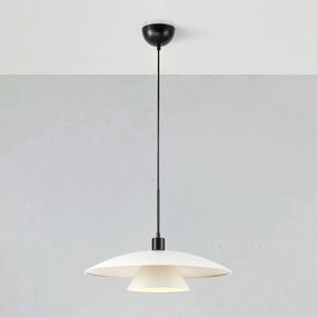 Markslöjd Závesné svietidlo Millinge kovové tienidlo, čierna, Obývacia izba / jedáleň, kov, E27, 40W, K: 34cm