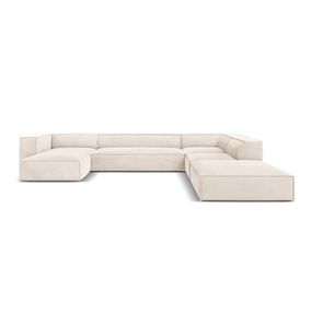 Krémovobiela rohová pohovka (pravý roh) Madame – Windsor & Co Sofas