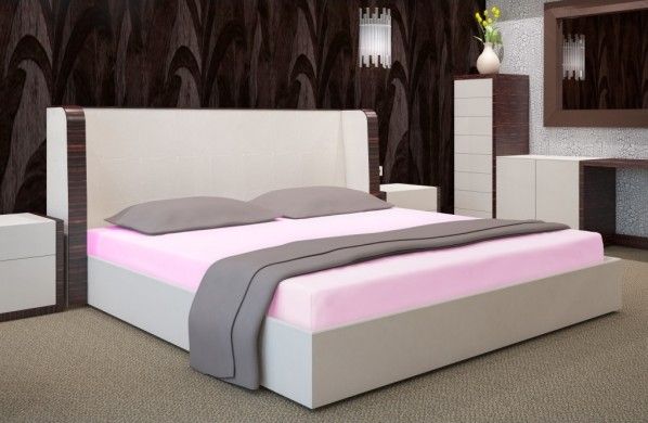 DomTextilu Svetlo ružové prestieradlá na postele Šírka: 200 cm | Dĺžka: 220 cm 7507-20361