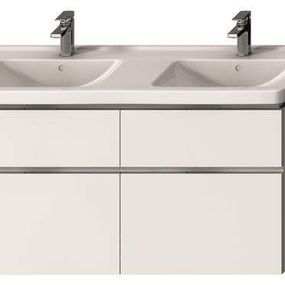 Jika Cubito Pure - Skrinka pod dvojumývadlo 1280x683 mm, biela H40J4274025001