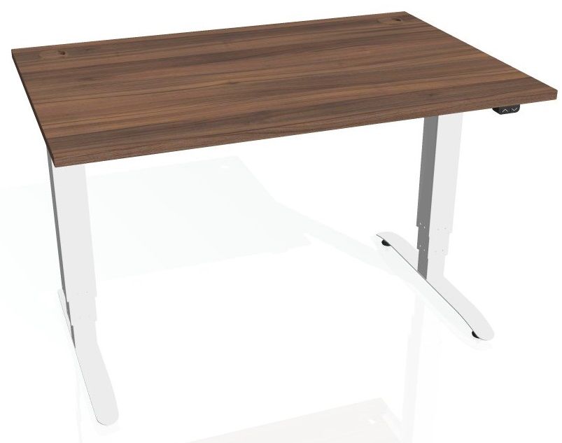 HOBIS kancelársky stôl MOTION MS 3M 1200 - Elektricky stav. stôl délky 120 cm paměťový ovladač