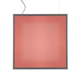 Artemide Discovery Square DALI hliník RGBW, Obývacia izba / jedáleň, technopolymér, hliník, 34W, P: 97 cm, L: 1.7 cm, K: 97cm