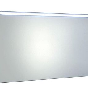 AQUALINE - BORA zrkadlo v ráme 1000x600mm s LED osvetlením a s prepínačom, chróm AL716