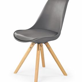 Jedálenská stolička K201 (sivá)
