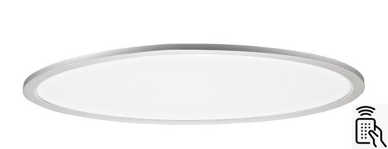 Rabalux 2191 LED stropné svietidlo Taleb 1x40W | 3200lm | 3000K-6000K - CCT, stmievateľné, diaľkové ovládanie, strieborná, biela