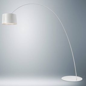 Foscarini Twiggy MyLight stojaca LED lampa, biela, Obývacia izba / jedáleň, sklenené vlákno kompozitný materiál, plast, hliník, 28W, K: 223.5cm