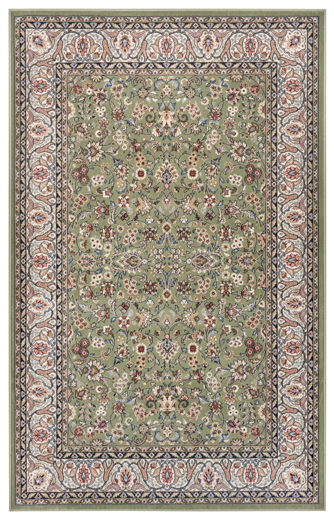 Nouristan - Hanse Home koberce Kusový koberec Herat 105286 Sage green Cream - 200x300 cm