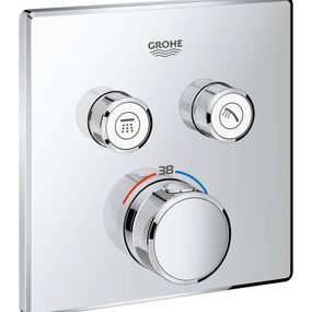 Grohe Grohtherm SmartControl - Termostatická batéria pod omietku s 2 ventilmi, chróm 29124000