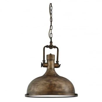 Retro a vintage svietidlo SearchLight Industrial Pendant 1322BG