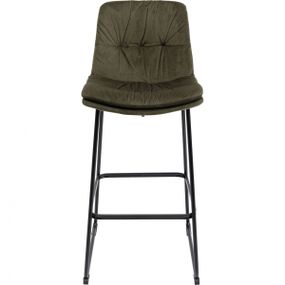KARE Design Barová stolička Daria - zelená 75cm