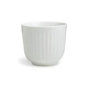 Biely porcelánový hrnček Kähler Design Hammershoi, 200 ml