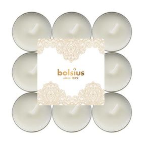 Bolsius Čajová sviečka BOLSIUS 18ks vanilka
