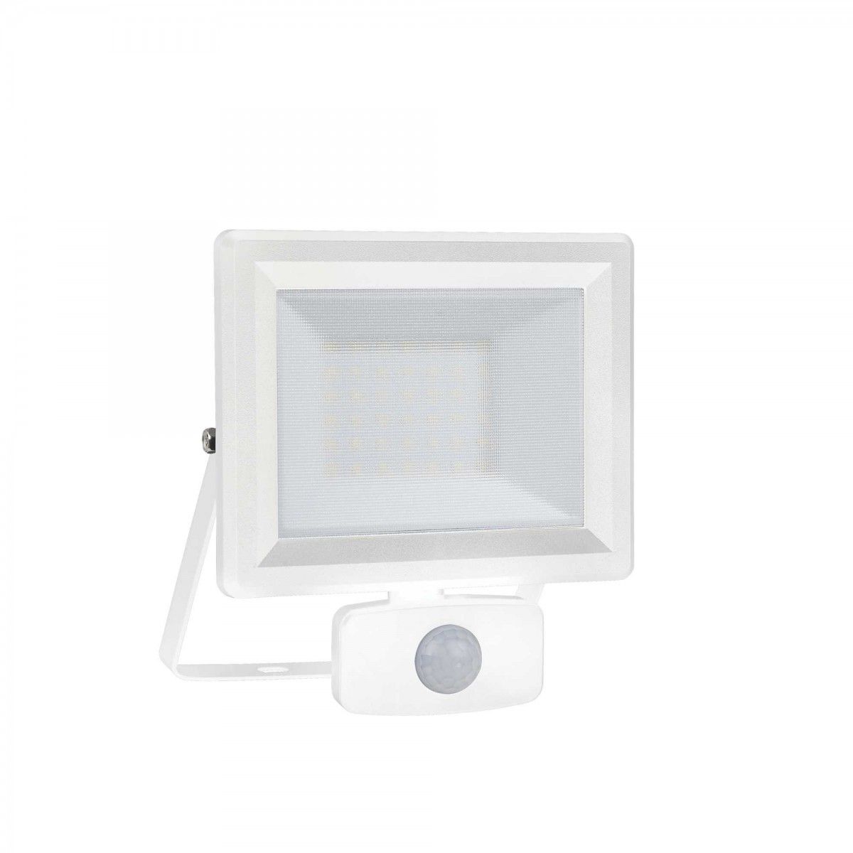 Ideal Lux 251028 LED vonkajšie svietidlo s pohybovým čidlom Flood 1x30W | 2700lm | 4000K | IP65 - biela