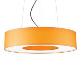 Hufnagel Závesné LED svetlo Donut stmievateľné 22W oranžové, Obývacia izba / jedáleň, oceľ, chinc, 22W