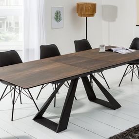 Keramický rozťahovací stôl Kody 180-230 cm dubový vzor