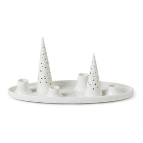 Porcelánový svietnik s vianočným motívom Nobili – Kähler Design