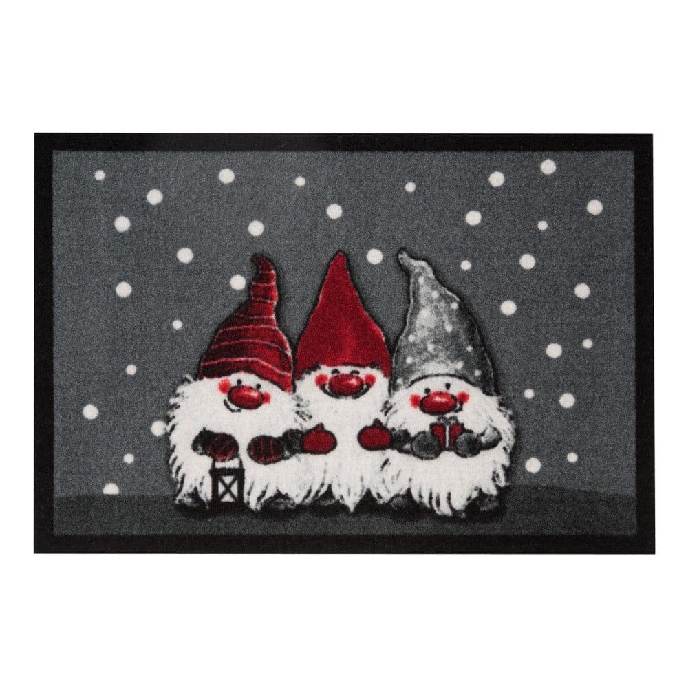 Rohožka Hanse Home Cristmas Dwarfes, 40 x 60 cm