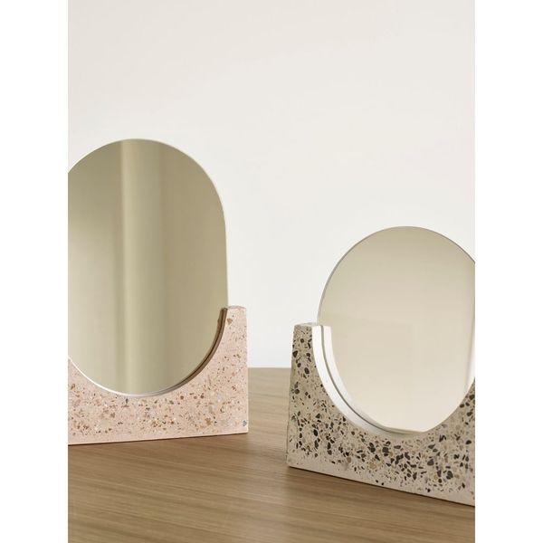 Kozmetické zrkadlo ø 17 cm Terrazzo – Hübsch
