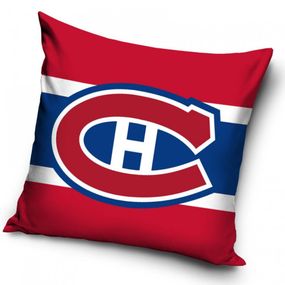 Vankúšik NHL Montreal Canadiens Red  40x40 cm