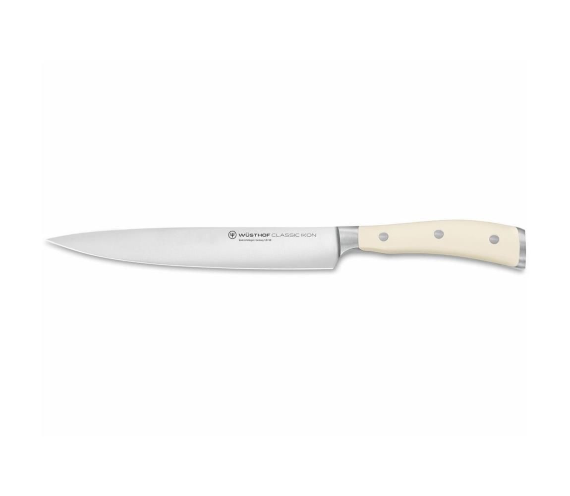 Wüsthof - Kuchynský nôž na šunku CLASSIC IKON 20 cm krémová