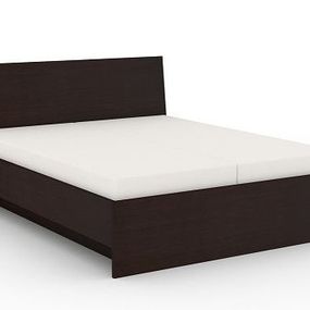 Manželská posteľ rea oxana 160x200cm - wenge