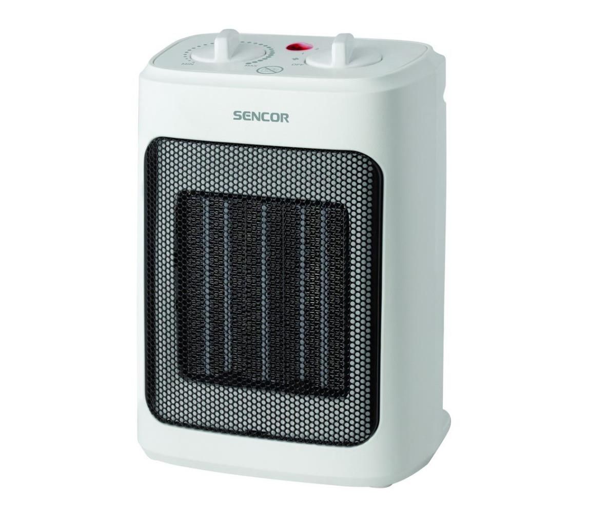 Sencor - Ventilátor s keramickým vykurovacím telesom 900/1300/2000W/230V biela