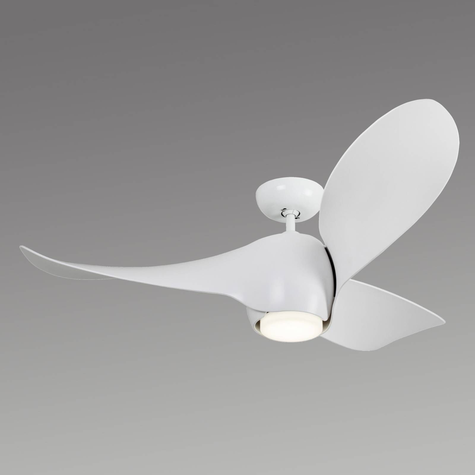 CasaFan Trendový stropný ventilátor Eco Helix, Obývacia izba / jedáleň, plast, 18W, K: 36cm