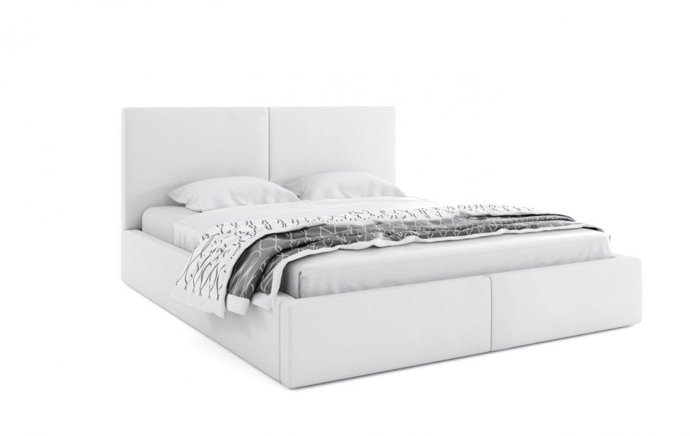 BMS Manželská posteľ HAILEY | bez matraca 180 x 200 cm Farba: Biela