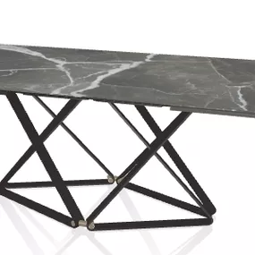BONTEMPI - Rozkladací stôl DELTA, 190-290x100 cm
