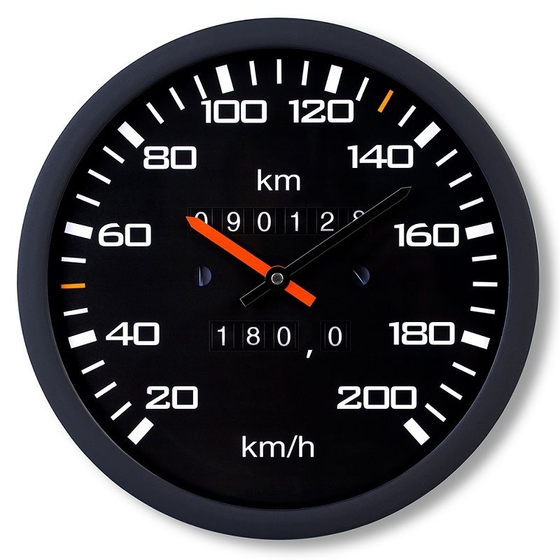 Hodiny - Tachometer