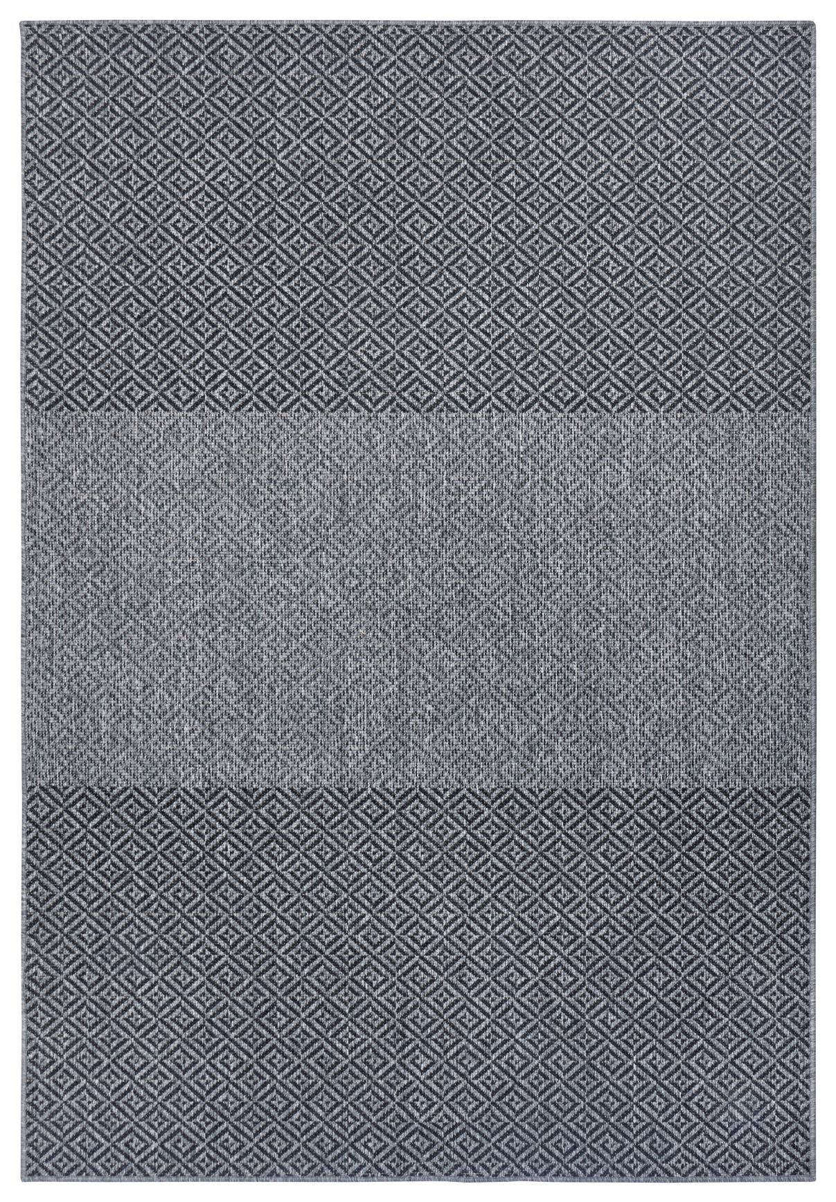 NORTHRUGS - Hanse Home koberce Kusový koberec Twin Supreme 105421 Borneo Night Silver - 120x170 cm