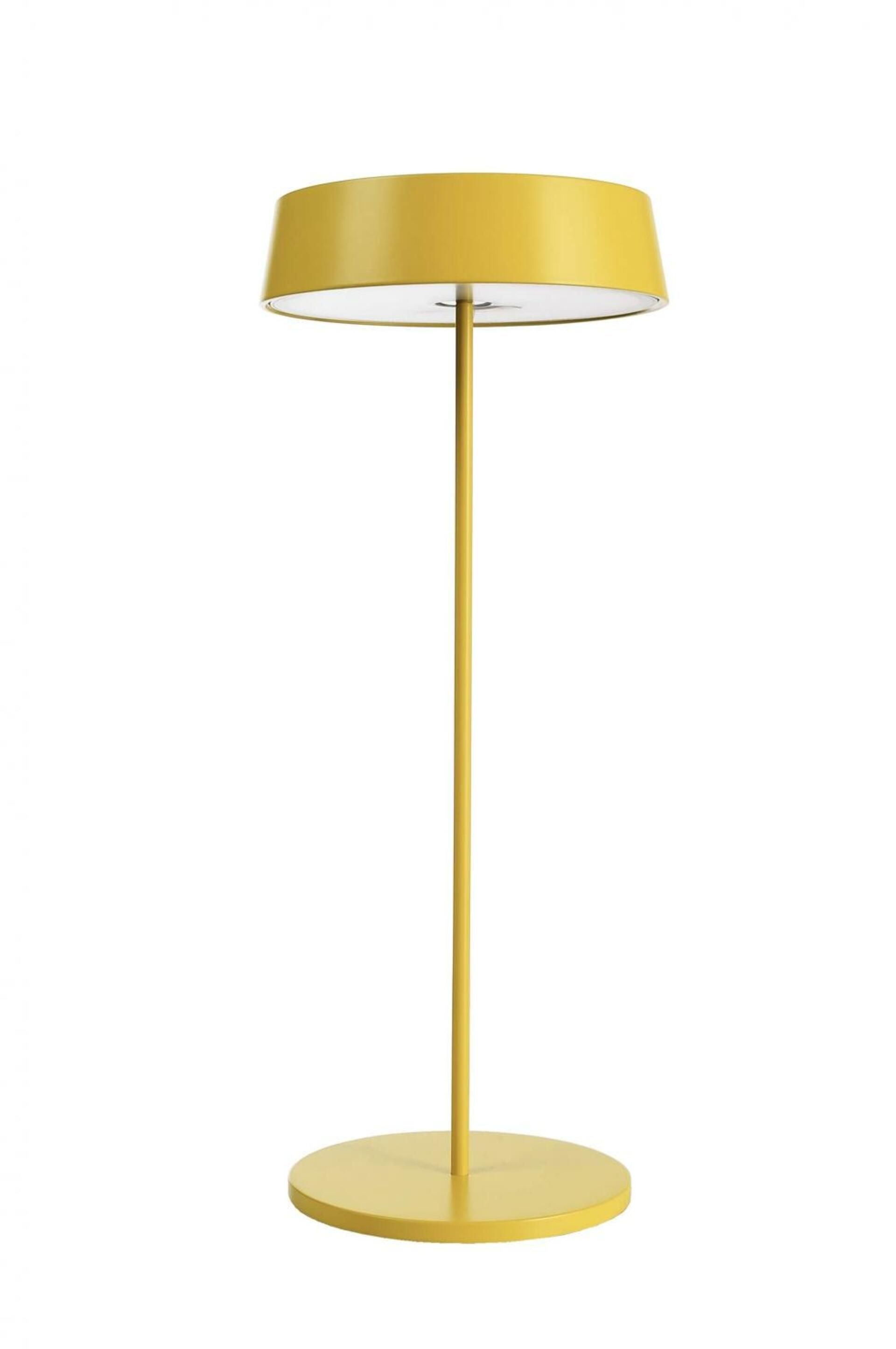 Light Impressions Deko-Light stolní lampa Miram stojací noha + hlava žlutá sada 3,7V DC 2,20 W 3000 K 196 lm 120 žlutá 620100