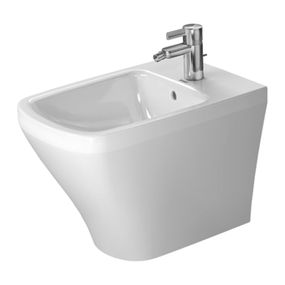 Duravit DuraStyle - Stojaci bidet, 1 otvor pre armatúru prepichnutý, 37x57 cm, biely 2284100000