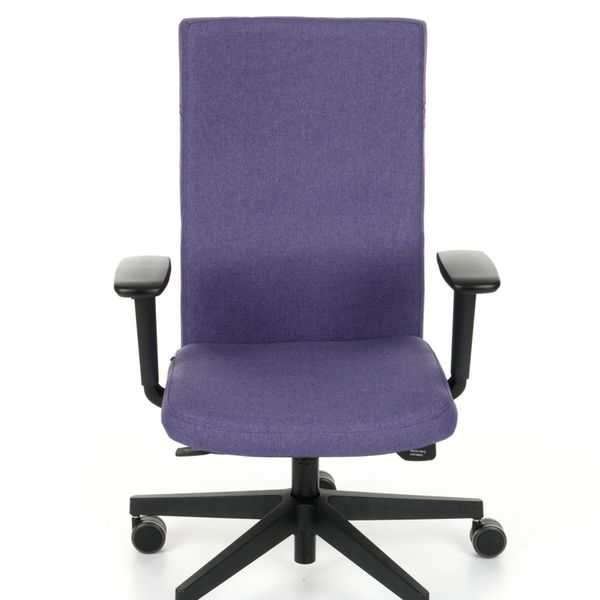 Kancelárska stolička s podrúčkami Timi Plus - fialová / čierna