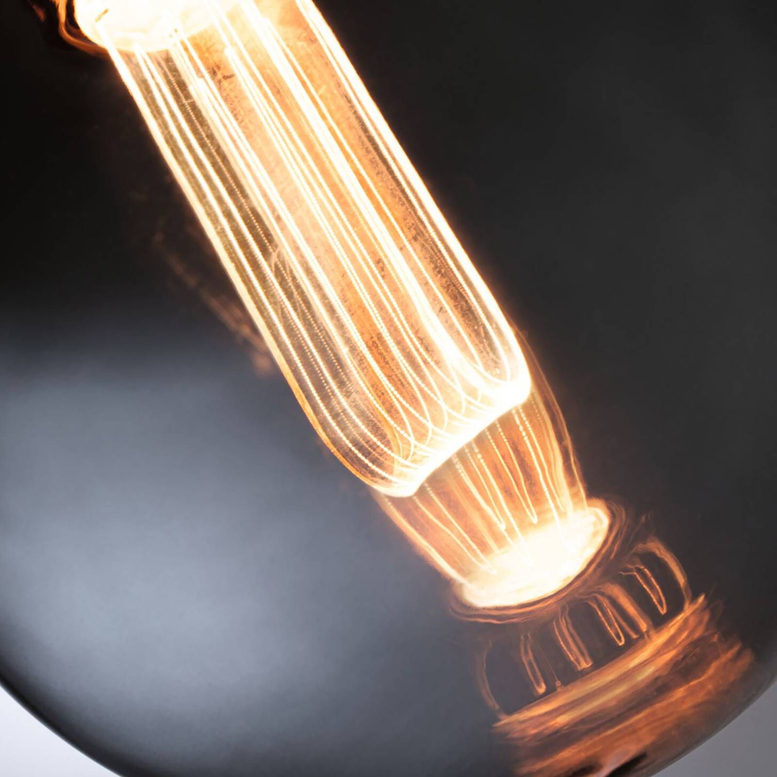 Paulmann LED žiarovka E27 3, 5W Arc 1 800K G125 dym, E27, 3.5W, P: 16.4 cm