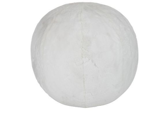 Biely nafukovacie puf Cutie - Ø 40-50cm