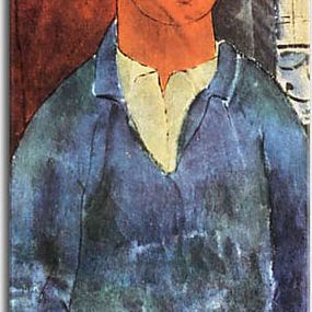 Portrait of Moise Kisling Obraz Modigliani zs17692