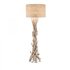 Ideal Lux 148939 stojaca lampa Driftwood 1x60W | E27