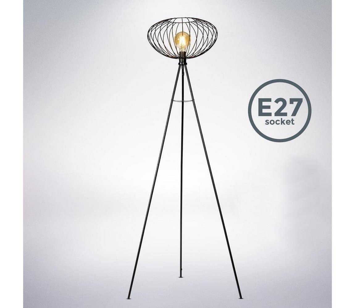 B.K. Licht 1470 - Stojacia lampa RETRO 1xE27/40W/230V