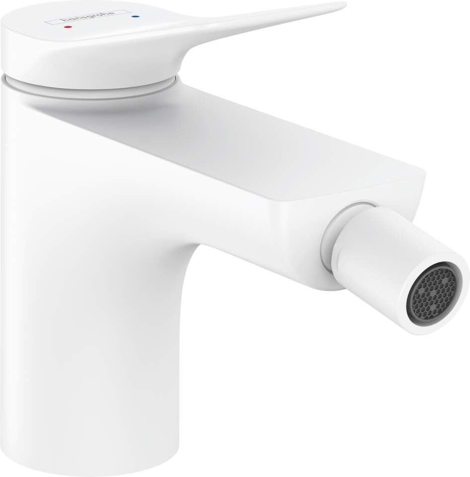 Hansgrohe Vivenis - Bidetová batéria s výpustom, matná biela 75200700